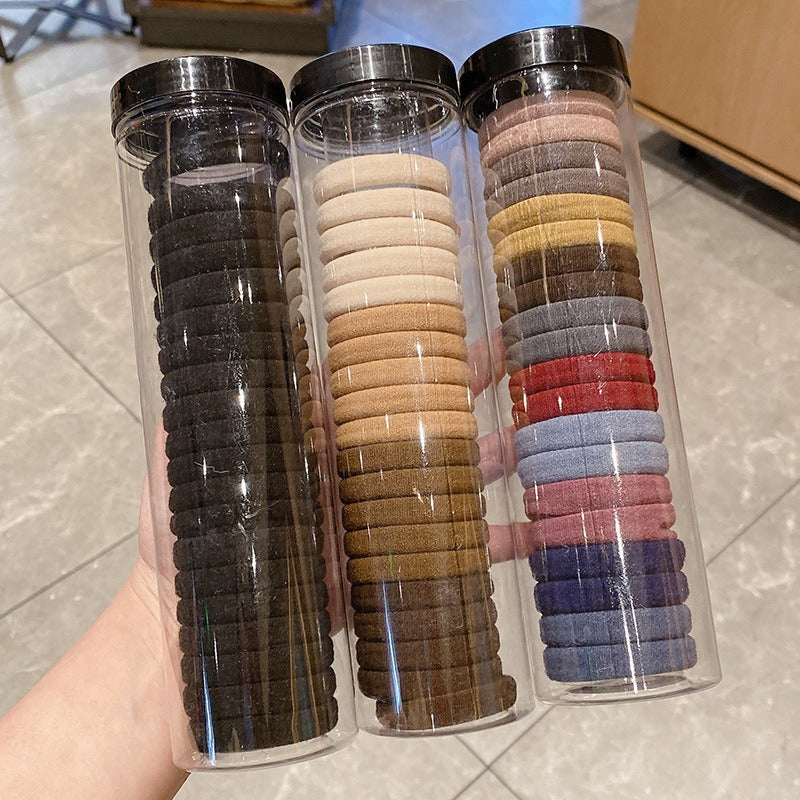 Wholesale Simple Handmade Rubber Band Plush Hair Rope