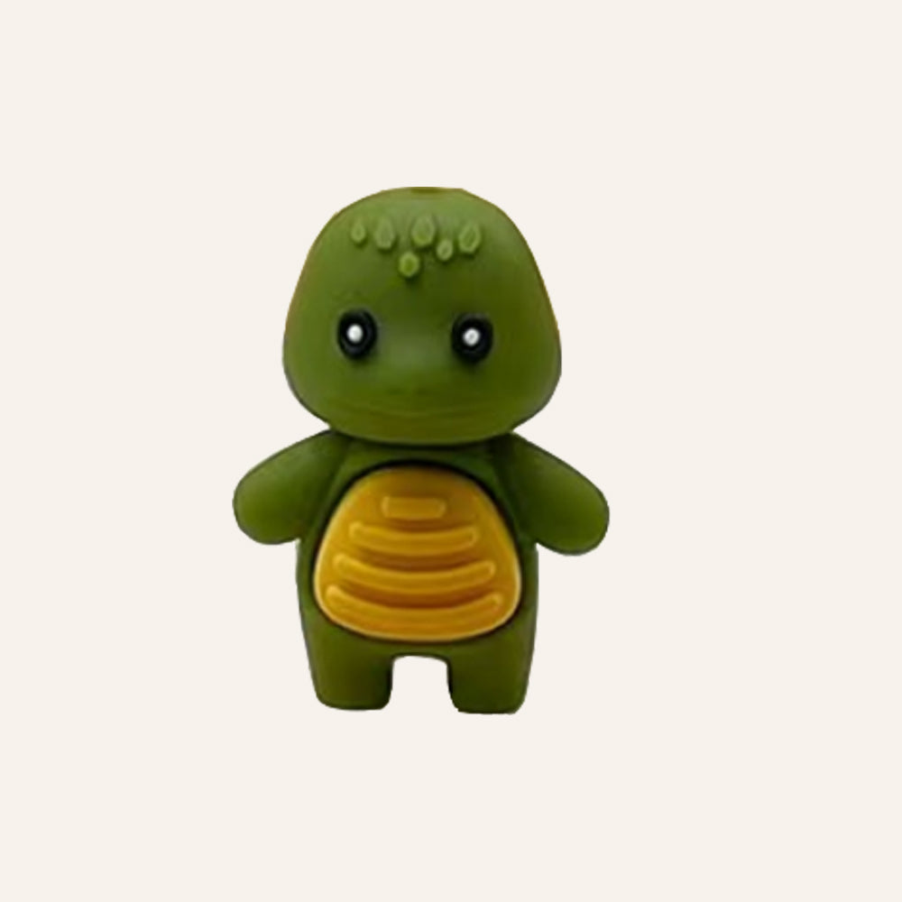 Wholesale 20pcs 3D Colorful Cute Little Dinosaur Beads