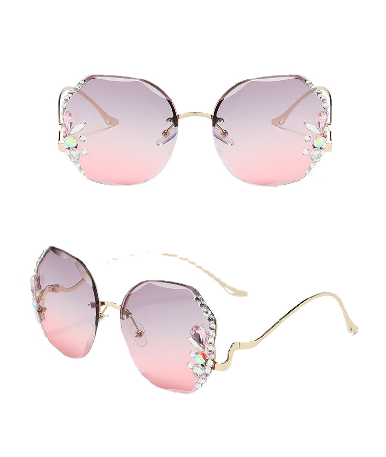 Wholesale Frameless PC Sunglasses