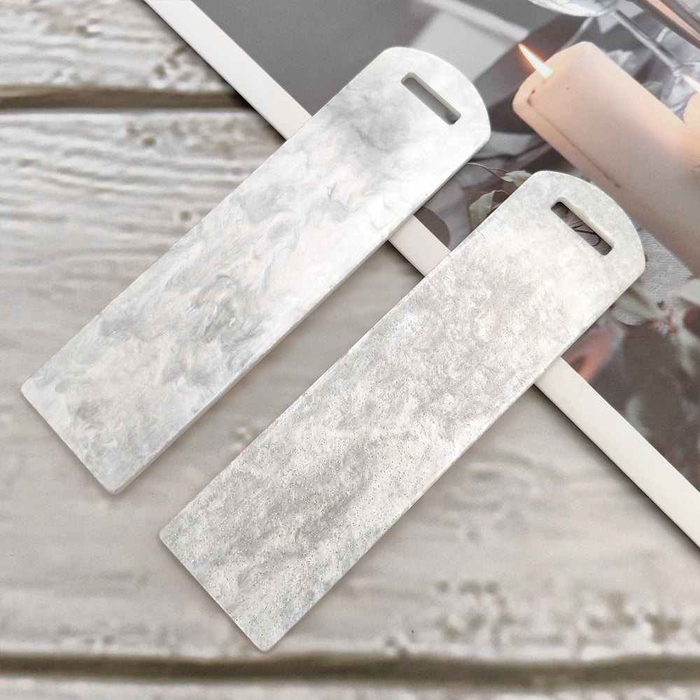 Wholesale 10pcs Shiny Fine Handmade DIY Acrylic Bookmark