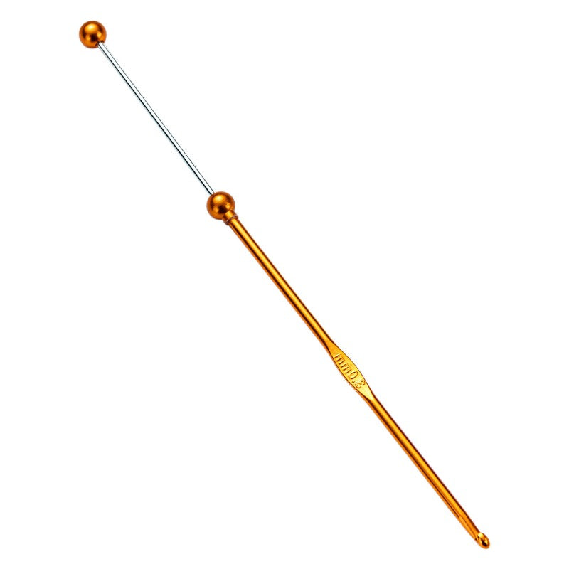 Wholesale 3mm 4mm 5mm 6mm DIY Bead Single Head Knitted Sweater Yarn Crochet Hook