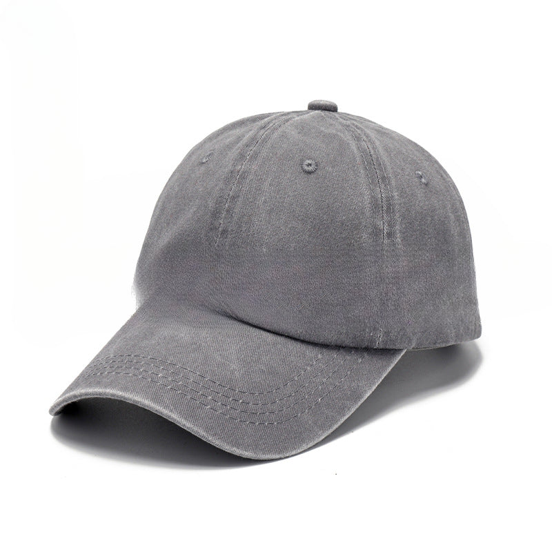 Wholesale Washed Cotton Embroidered Logo Baseball Caps