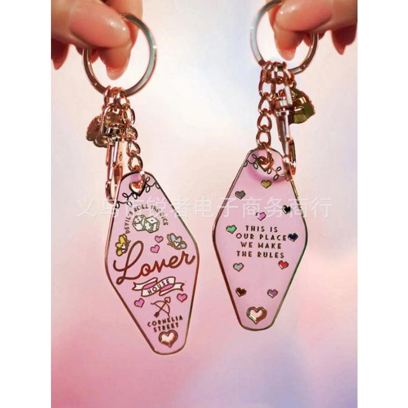 Wholesale 12 Types of Motel Metal Keychains