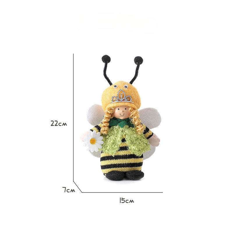 Wholesale Bee Festival Doll Fabric Decoration