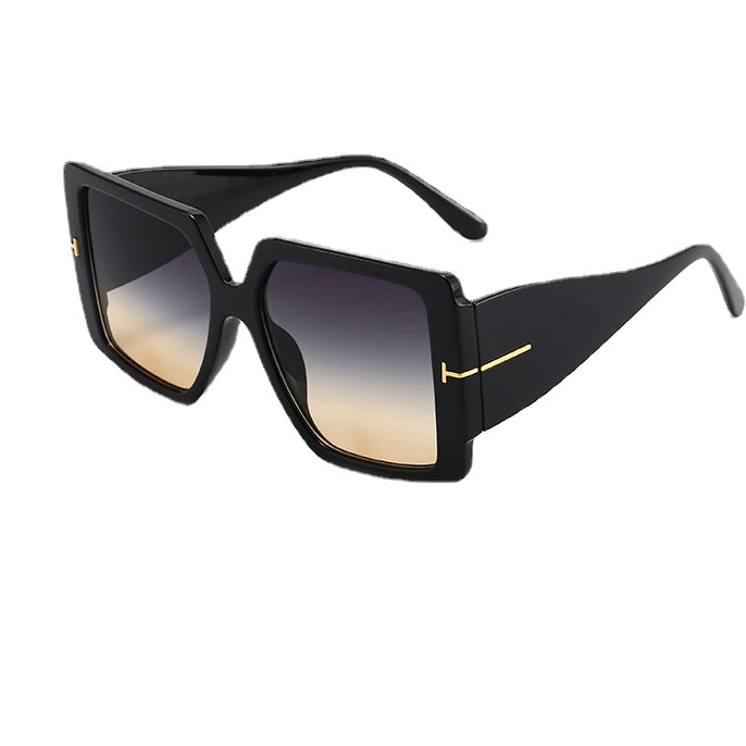 Wholesale New Square Big Frame PC Sunglasses