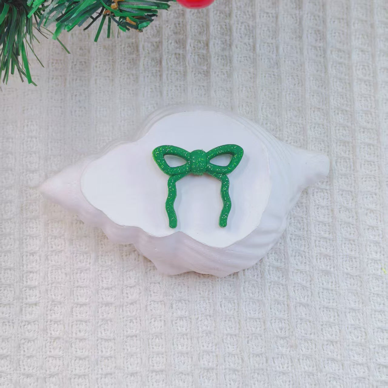 Wholesale 10pcs 2D Colorful and Cute Bows Silicone Beads  DIY Beads