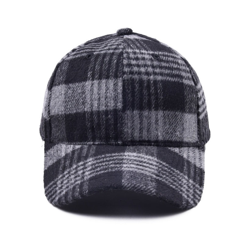Wholesale Christmas Plaid Baseball Caps