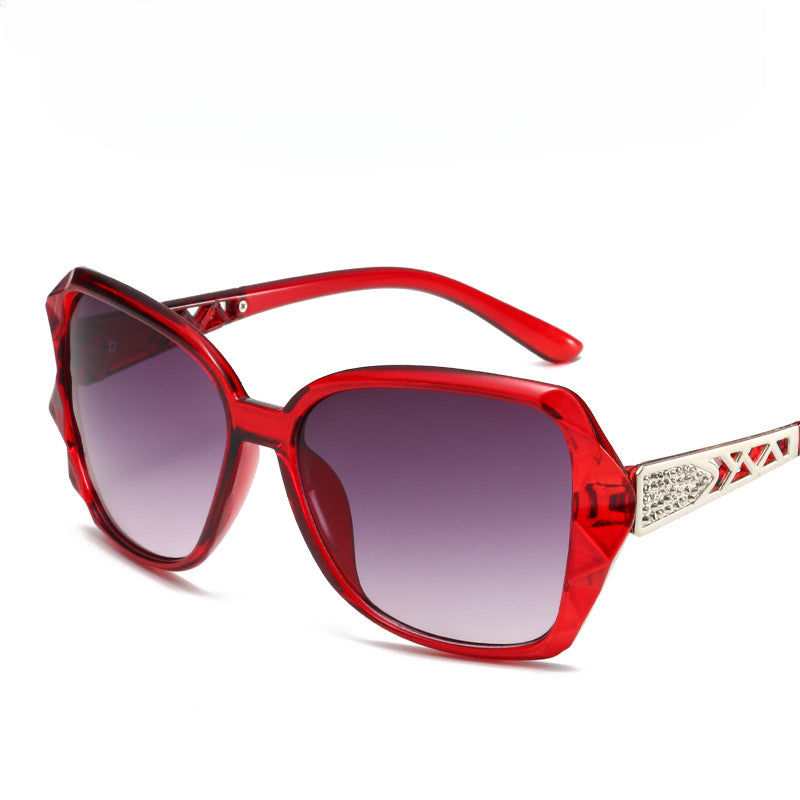 Wholesale PC Retro Large Frame Women's Sunglasses