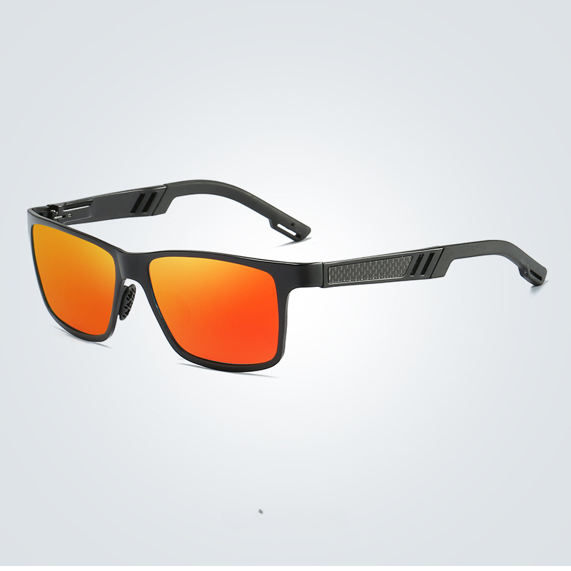 Wholesale Spring Leg Dazzling Color Film Polarized PC Sunglasses