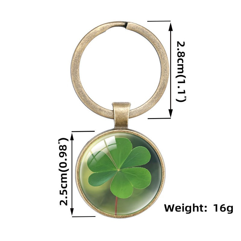 Wholesale Lucky Clover Car Pendant Keychains