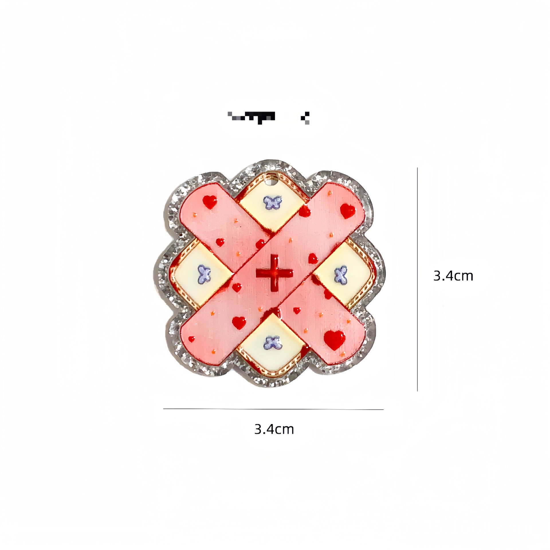 Wholesale 30pcs Nurses Day Acrylic Sheet DIY Accessories