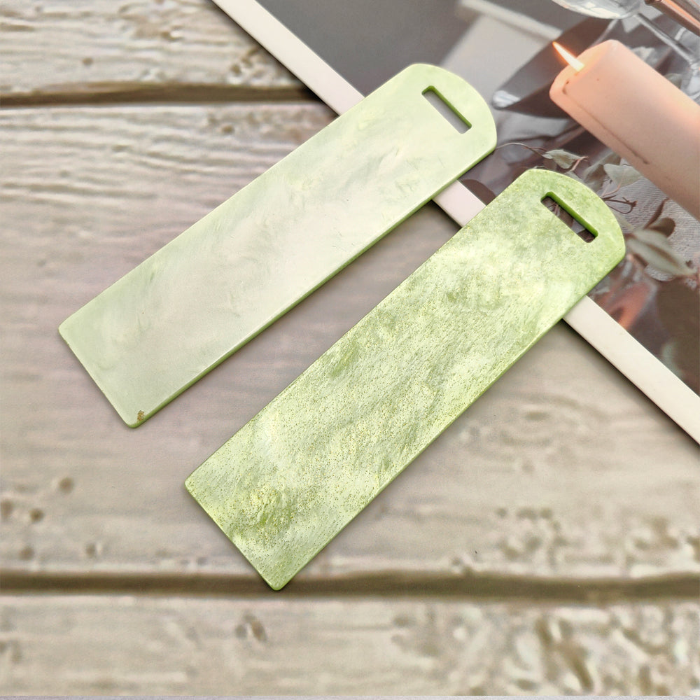 Wholesale 10pcs Shiny Fine Handmade DIY Acrylic Bookmark
