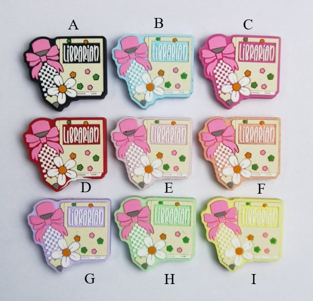 Wholesale Cartoon 10pcs 2D Luminous Silicone Beads Glow in The Dark Focal Beads