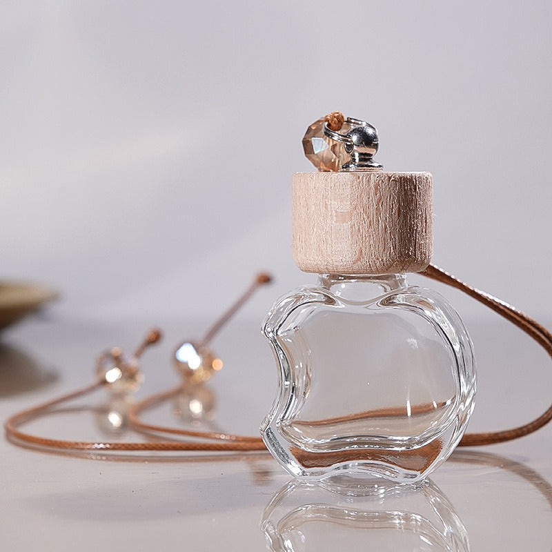 Wholesale Mini -transparent Glass Perfume Bottle Empty Bottle Car Pendant