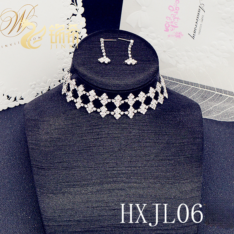 Collares de flores de diamantes al por mayor de diamantes