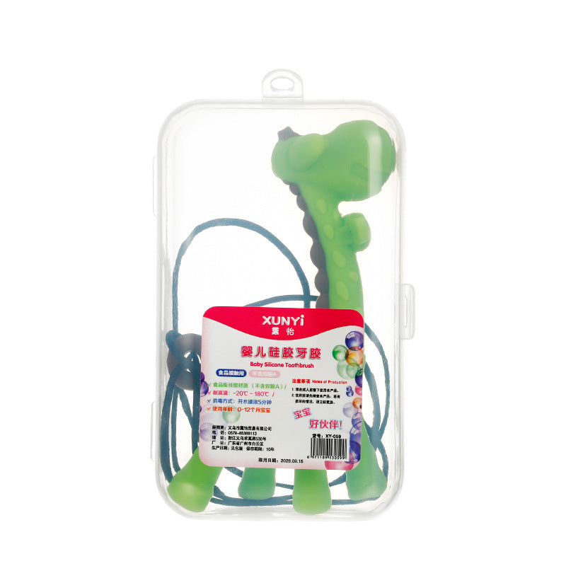 Wholesale Silicone Giraffe Teether Baby Teething Stick