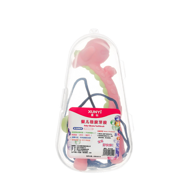 Wholesale Silicone Giraffe Teether Baby Teething Stick
