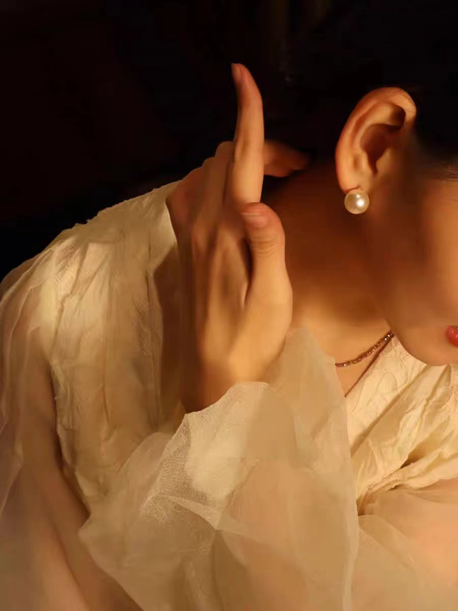 Baroque Style Bespoke Earrings oly-521010