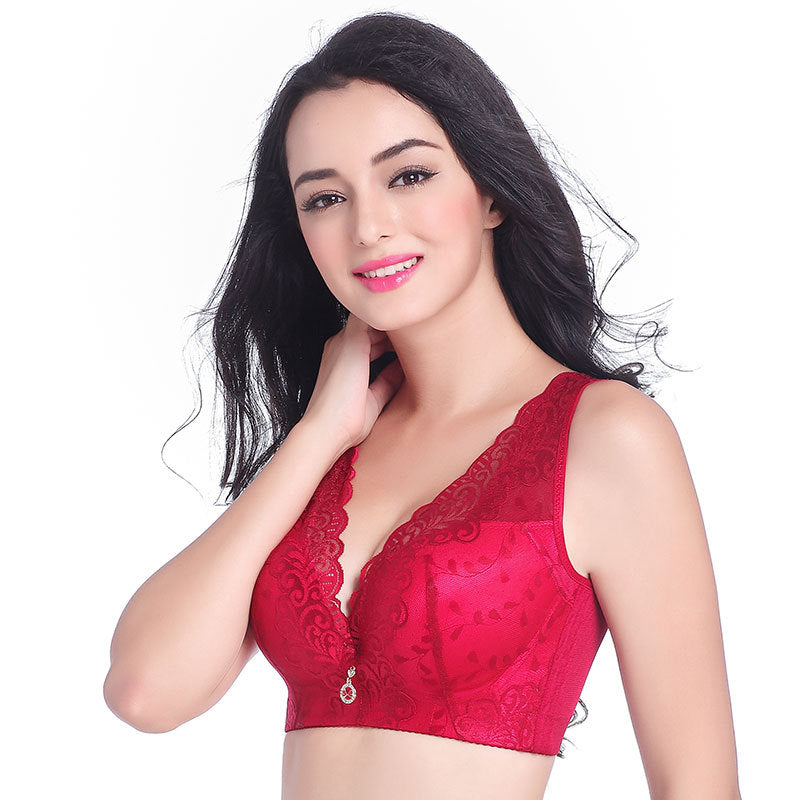 Wholesale Plus Size Underwear Large Size Thin Cup Breathable Push Up Bra