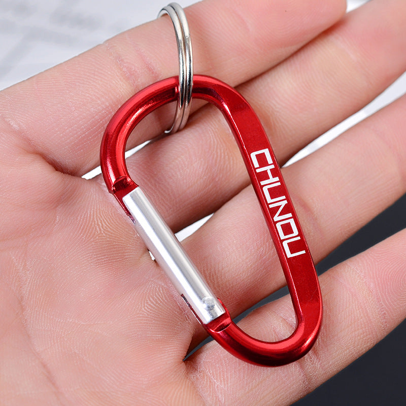 Wholesale Aluminum Alloy Mountaineering Buckle, Kettle Buckle, D-shaped Metal Keychain
