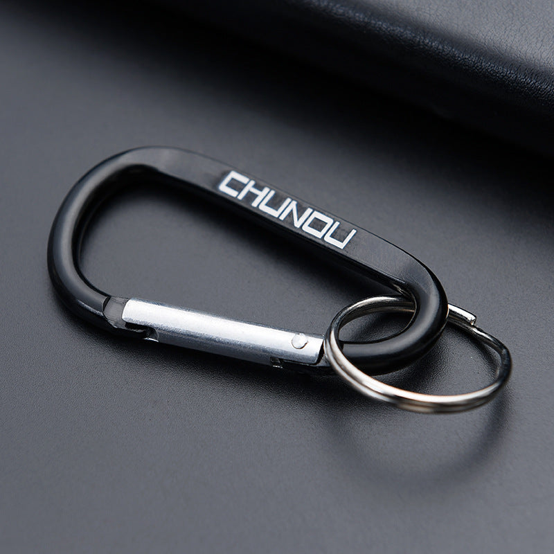 Wholesale Aluminum Alloy Mountaineering Buckle, Kettle Buckle, D-shaped Metal Keychain