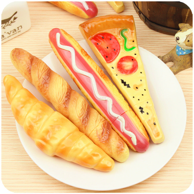 Wholesale Plastic Pizza Simulation Bread Lamb Skewers with Magnet Creative Barbecue Pen