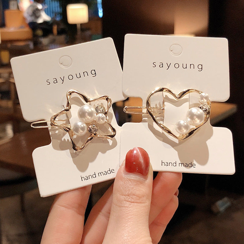 Wholesale of Pearls Alloy Hair Clip