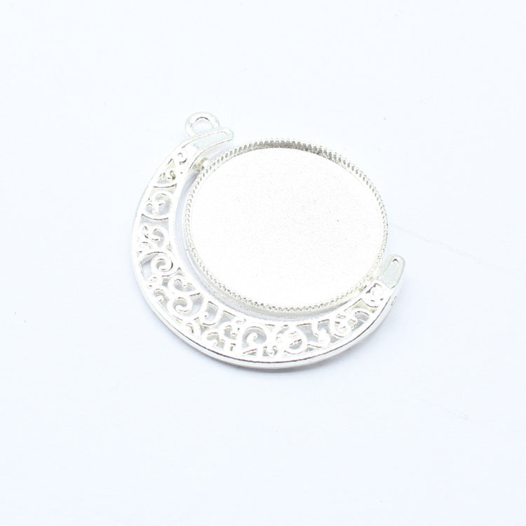 Wholesale 10PCS/PACK Alloy 25mm Perfect Circle Rotating Base