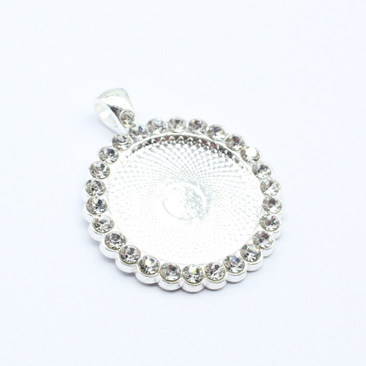 Wholesale 25mm Perfect Round Diy Alloy Jewelry Accessories