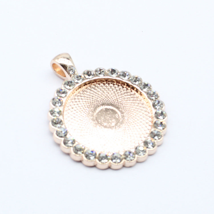 Wholesale 25mm Perfect Round Diy Alloy Jewelry Accessories