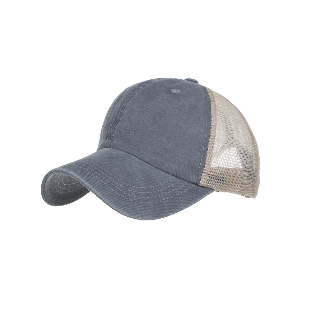 Wholesale 9 Color Net Cap Baseball Cap Cap Sun Cap