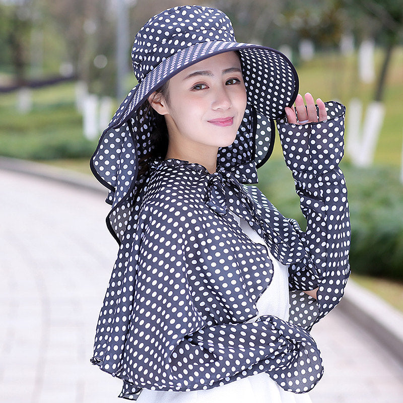 Wholesale Nylon Summer UV Protection Large Brim Summer Hat