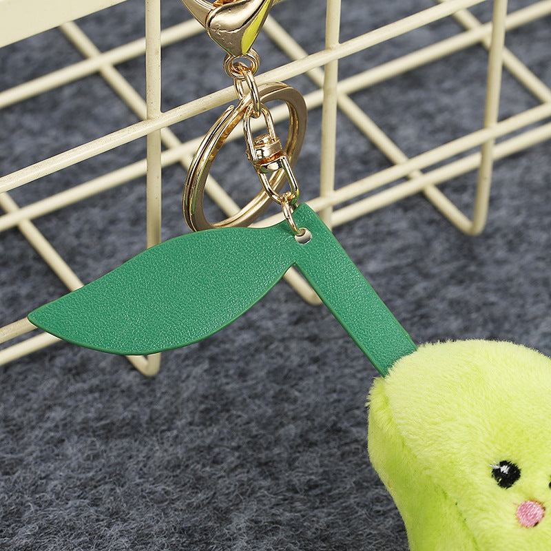 Wholesale Flannel Avocado Keychain