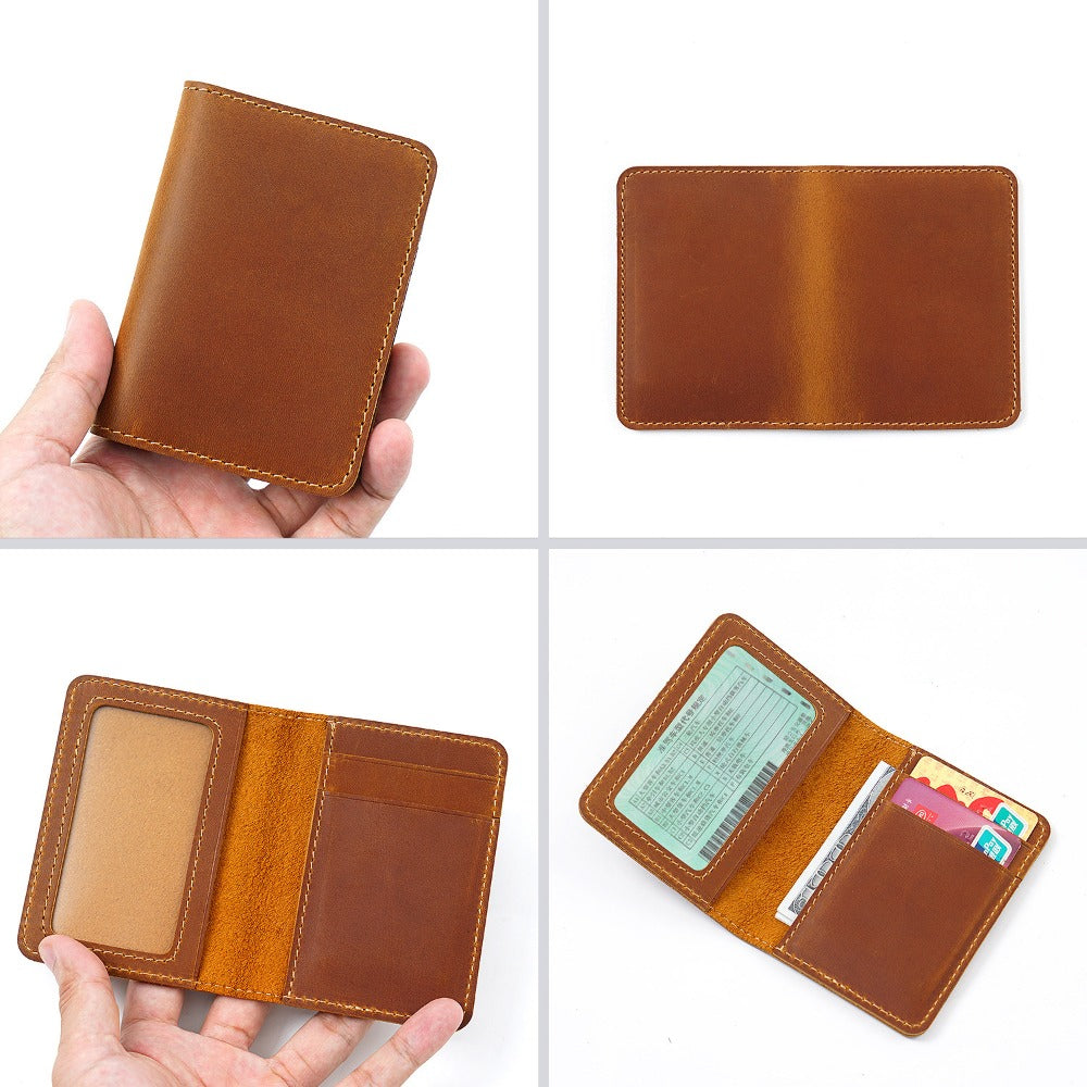 Wholesale Cowhide Multifunctional Card Holder