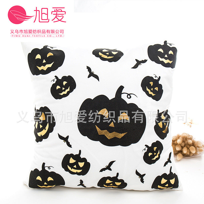 Wholesale  pillow with gold and silver hot stamping