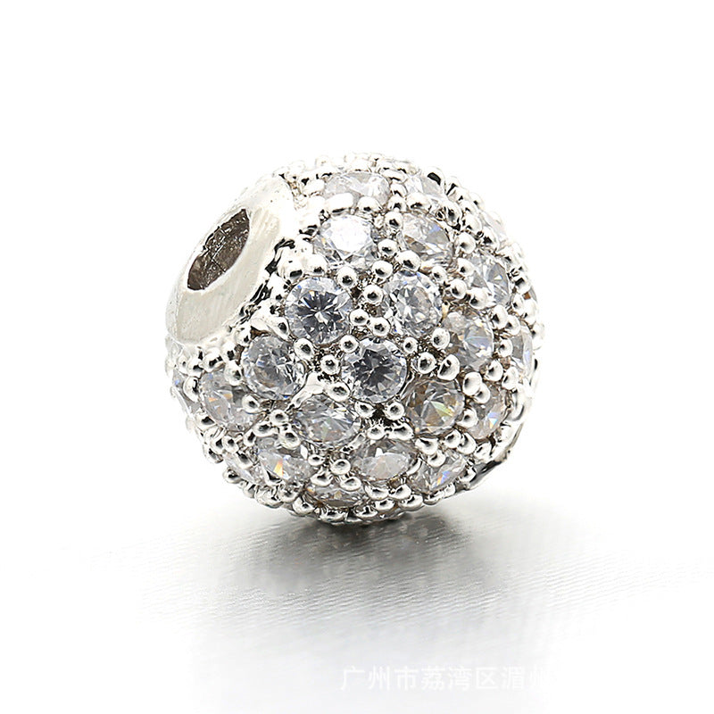 Wholesale Micro Diamond Copper Beads