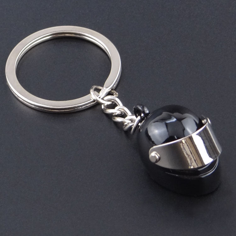 Wholesale Metal Motorcycle Helmet Creative Key Chain