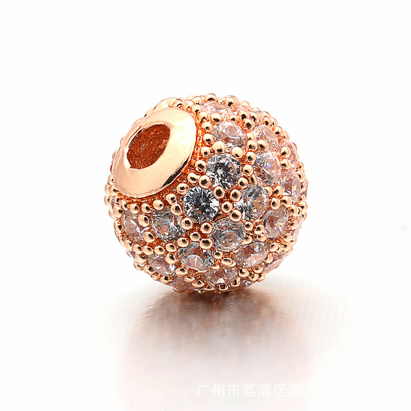 Wholesale Micro Diamond Copper Beads