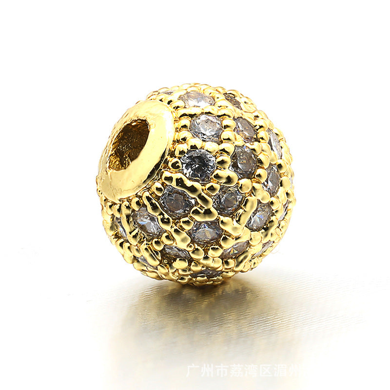 Wholesale Micro Diamond Copper Beads