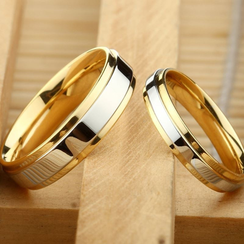 Wholesale Stainless Steel Personalized Rings for Men and Women Couples