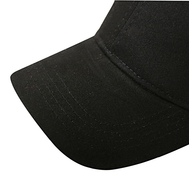 Wholesale Solid Color Breathable Sun Protection Back Opening Ponytail Baseball Cap