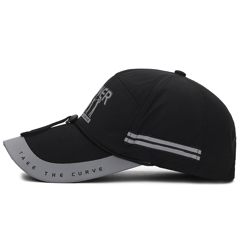 Wholesale of Polyester Night Reflective Baseball Caps