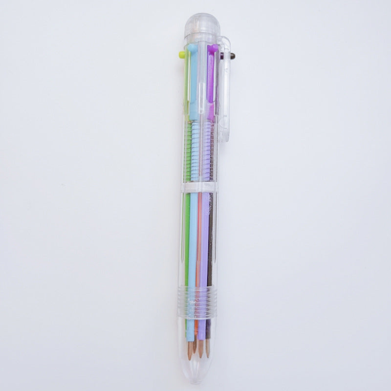 Wholesale Cute Multi-color Plastic Ballpoint Pens