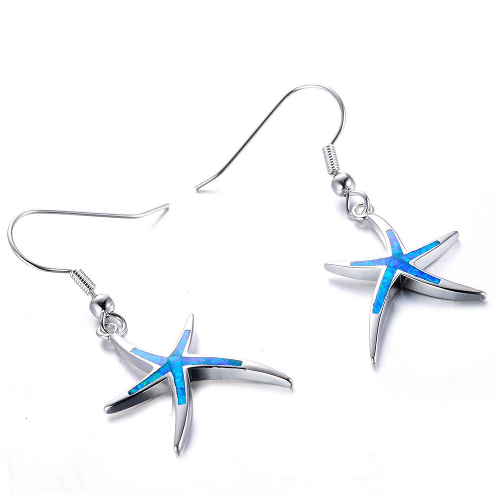 Wholesale Pretty Starfish Earrings