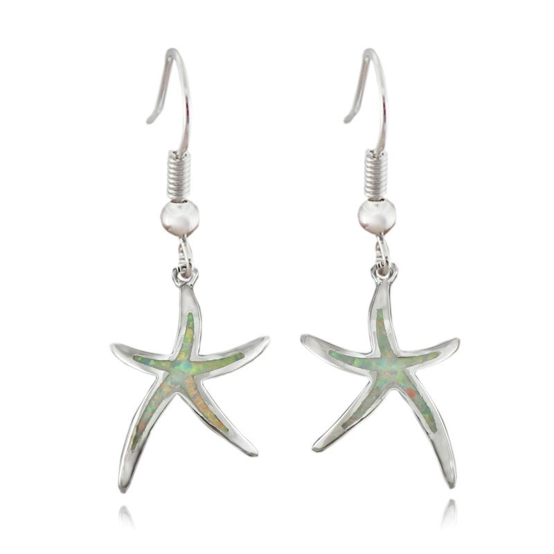 Wholesale Pretty Starfish Earrings