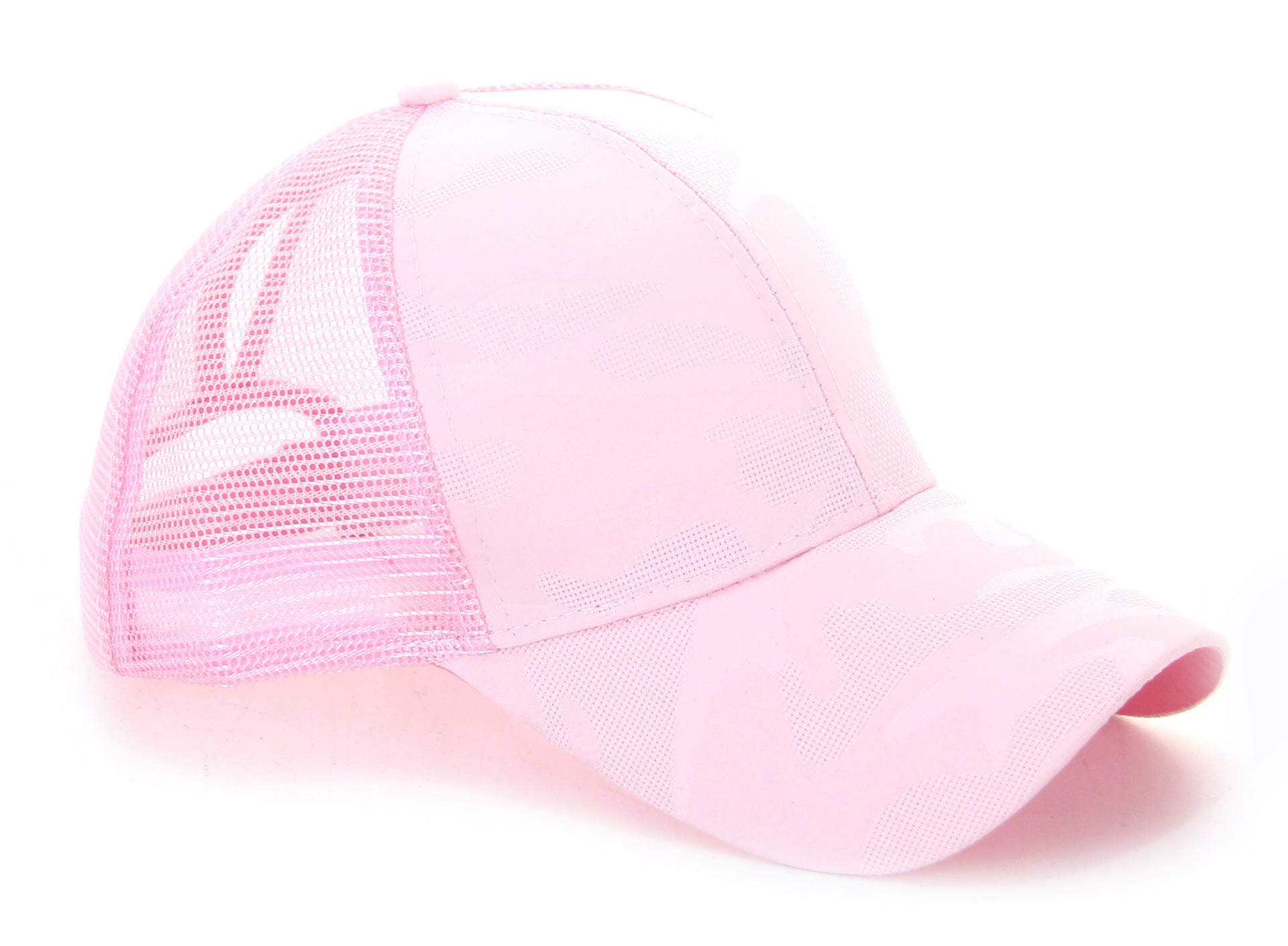 Wholesale Cotton Grid Camouflage Solid Color Baseball Cap