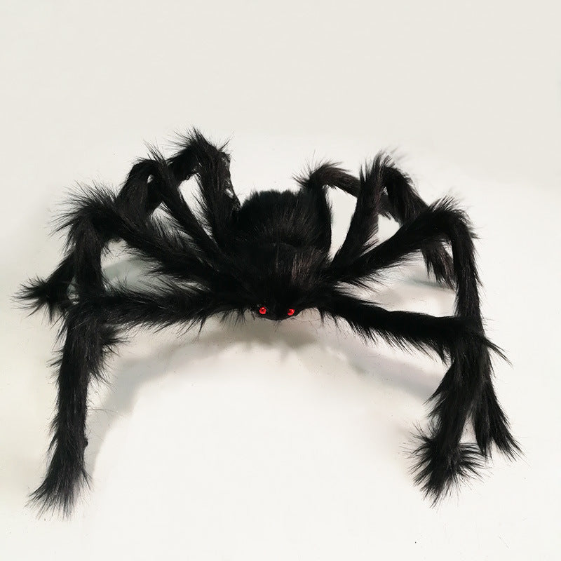 Wholesale Halloween Decoration Simulation Big Black Spider Foam Props