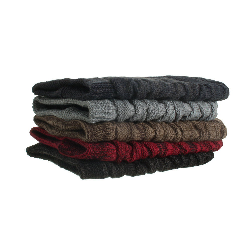 Wholesale Winter Plush Insulation Acrylic Knitted Woolen Hats