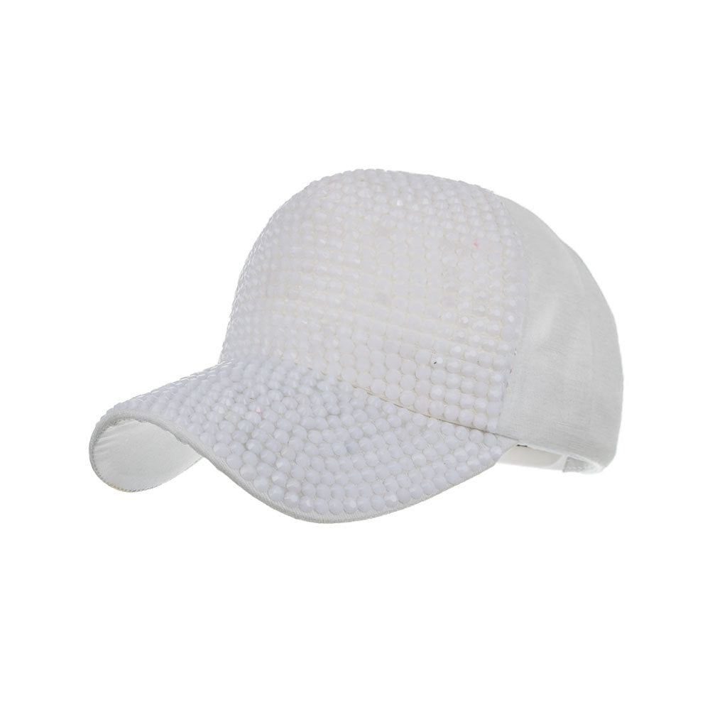 Wholesale  Full Diamond Baseball Cap Sunshade Outdoor Sun Hat