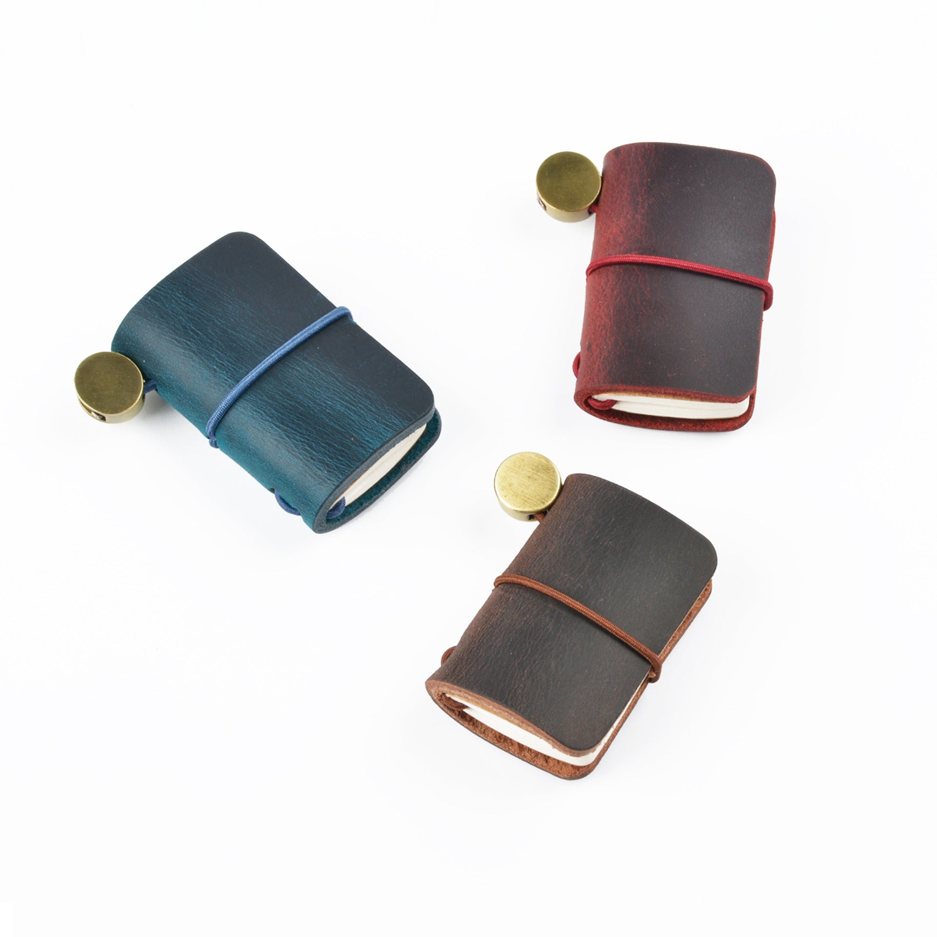 Wholesale Mini Travel Book Hangers Handmade Cowhide Hand Book